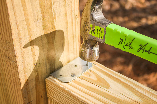 Build a Pergola with Trellis to Screen Your Trash Cans | Pretty Handy Girl