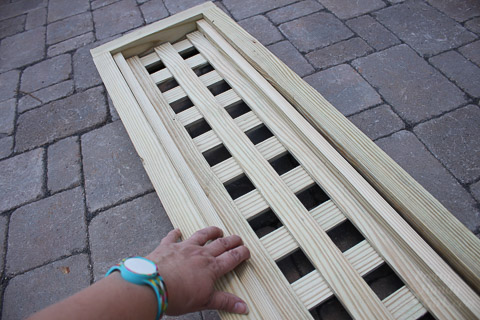 Build a Pergola with Trellis to Screen Your Trash Cans | Pretty Handy Girl