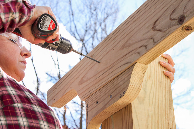 Build a Pergola with Trellis to Screen Your Trash Cans | Pretty Handy Girl