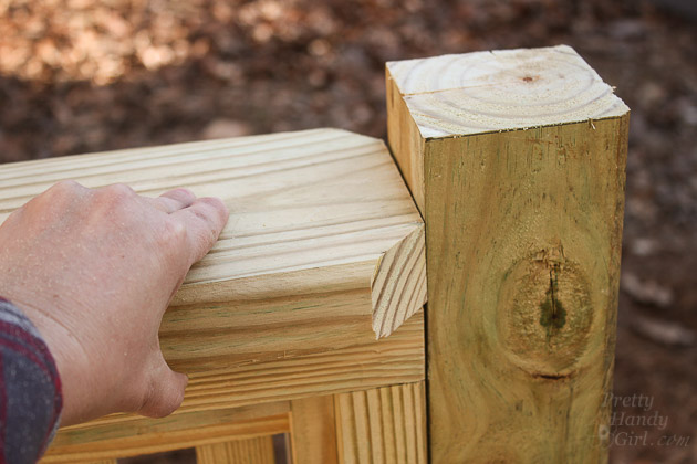 Build a Pergola with Trellis to Screen Your Trash Cans | Pretty Handy Girl