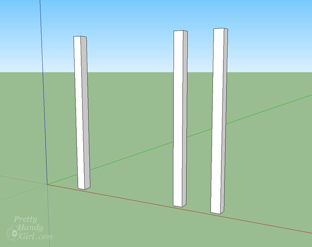 Build a Pergola with Trellis to Screen Your Trash Cans | Pretty Handy Girl