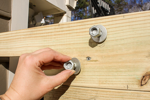 Build a Pergola with Trellis to Screen Your Trash Cans | Pretty Handy Girl