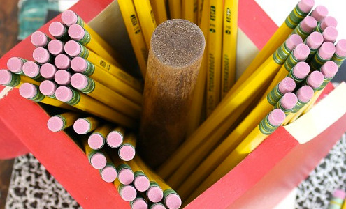 DIY Apple Pencil Holder | Pretty Handy Girl