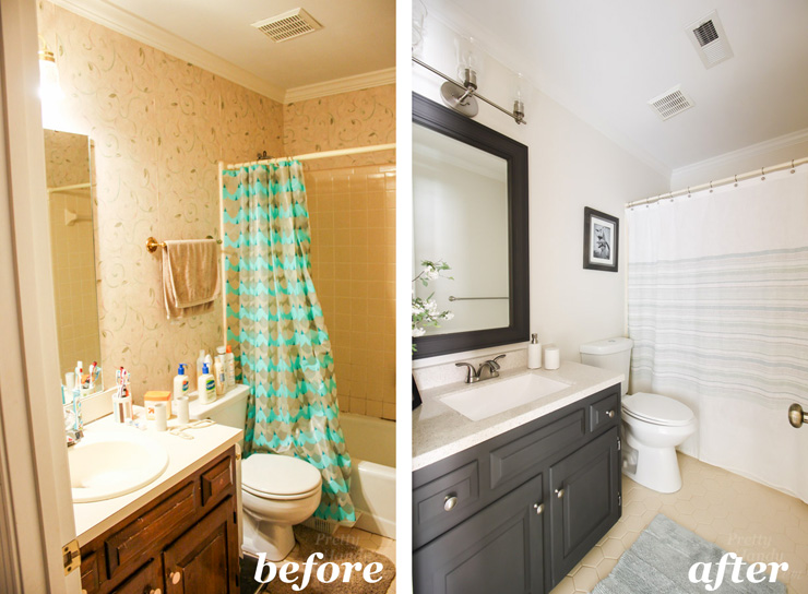 You Don't Have to Gut Your Dated Bathroom | Pretty Handy Girl