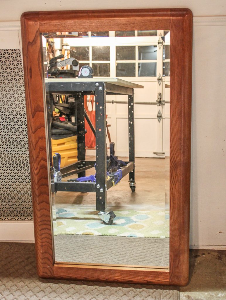 How to Frame a Dated Mirror