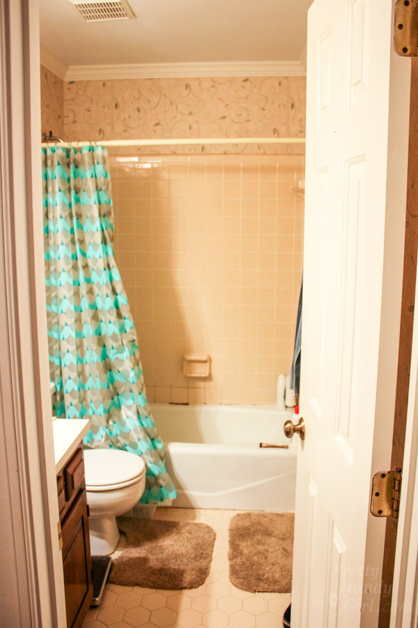 You Don't Have to Gut Your Dated Bathroom | Pretty Handy Girl