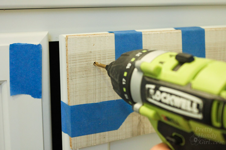 How to Install Cabinet Knobs Perfect the First Time | Pretty Handy Girl