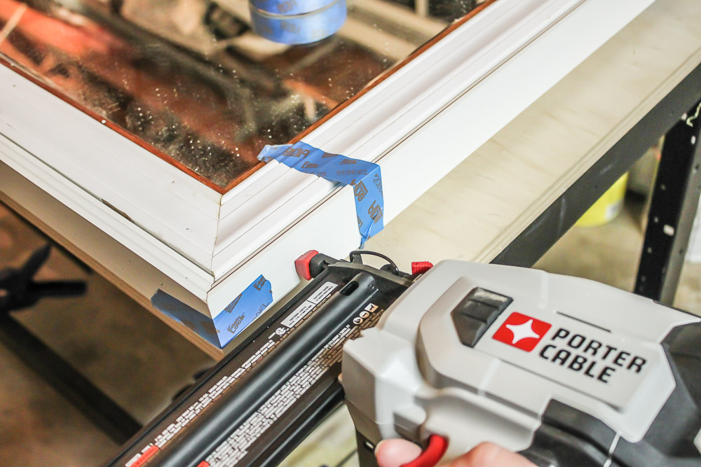 nail-moulding-to-mirror-frame (1 of 1)