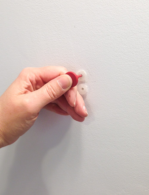 How to Hang a Frameless Oval Mirror on the Wall | Pretty Handy Girl