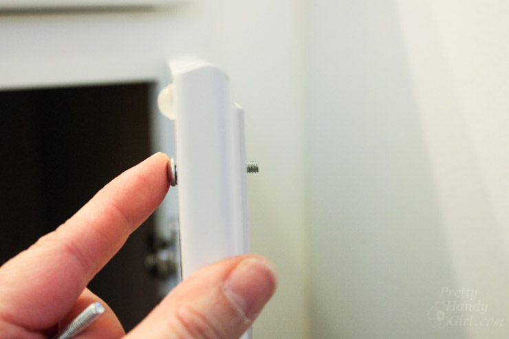 How to Install Cabinet Knobs Perfect the First Time | Pretty Handy Girl