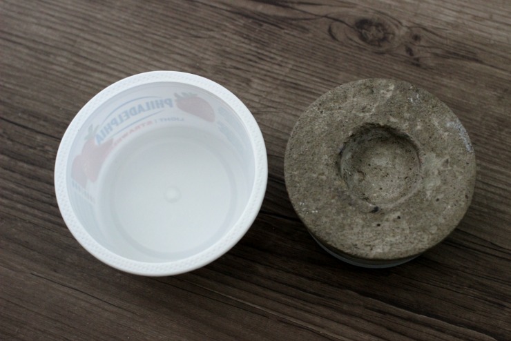 Concrete Tea Light Candle Holders | Pretty Handy Girl