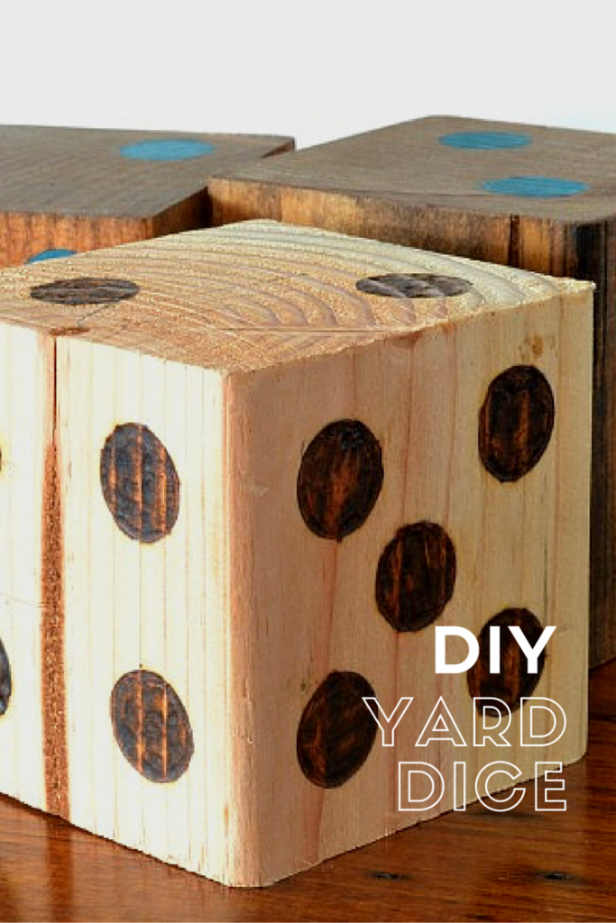 How to make yard dice | Outdoor Games | I Am a Homemaker | Pretty Handy Girl How to make yard dice | Outdoor Games | I Am a Homemaker | Pretty Handy Girl
