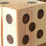 How to make yard dice | Outdoor Games | Pretty Handy Girl