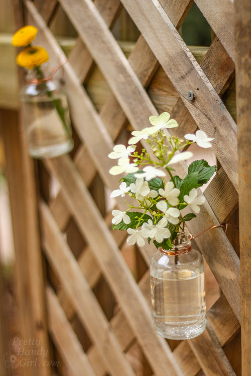 Create a Living Wall Lattice Privacy Screen | Pretty Handy Girl