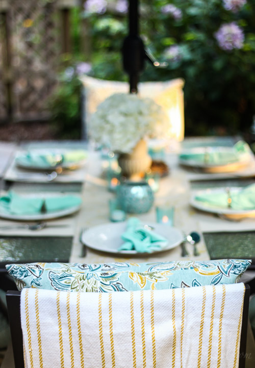 Outdoor Garden Patio Party Decorating Ideas | Pretty Handy Girl