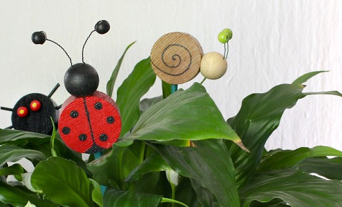 Cute Critter Plant Stakes | Pretty Handy Girl