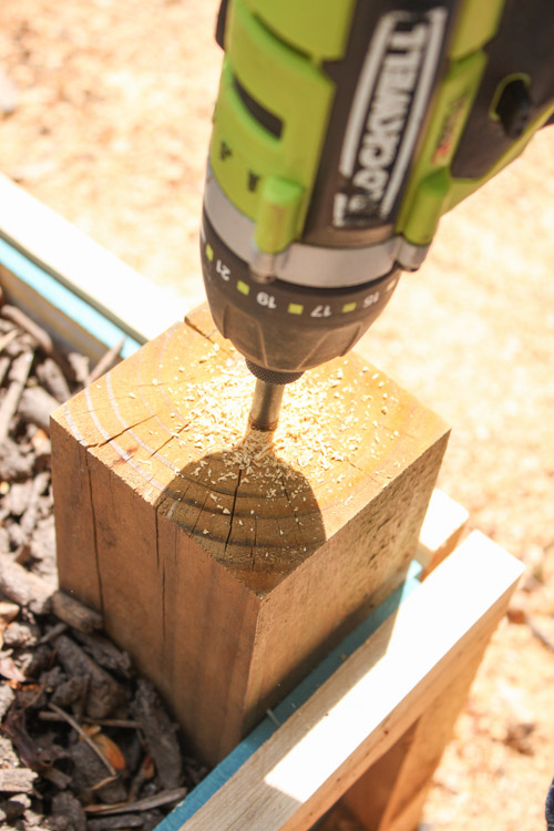 How to Build a Rot-Resistant Raised Planter Bed | Pretty Handy Girl