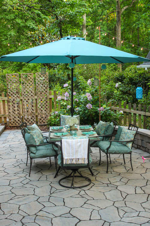 Outdoor Garden Patio Party Decorating Ideas | Pretty Handy Girl