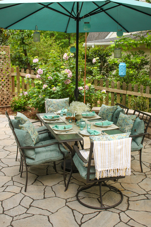 Outdoor Garden Patio Party Decorating Ideas | Pretty Handy Girl