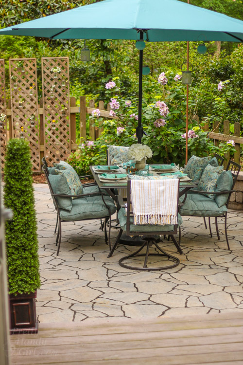 Outdoor Garden Patio Party Decorating Ideas | Pretty Handy Girl