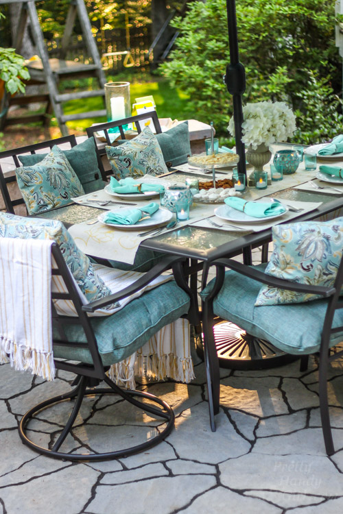 Outdoor Garden Patio Party Decorating Ideas | Pretty Handy Girl