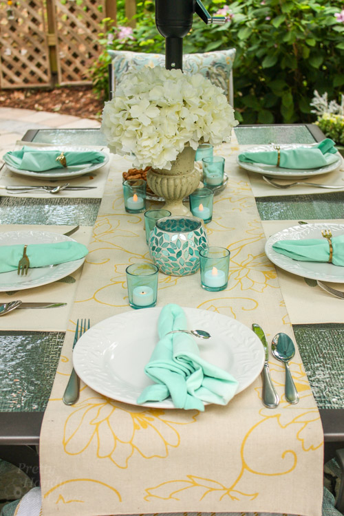 Outdoor Garden Patio Party Decorating Ideas | Pretty Handy Girl