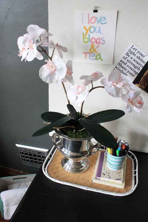 Fake Flower Arranging