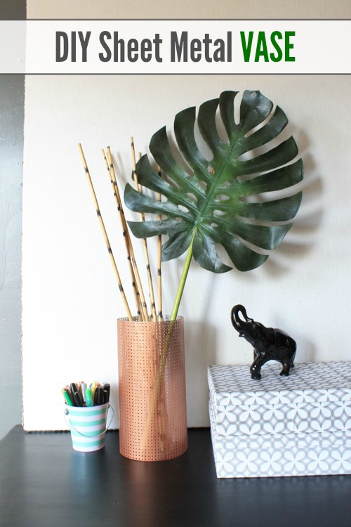 DIY Sheet Metal Vase