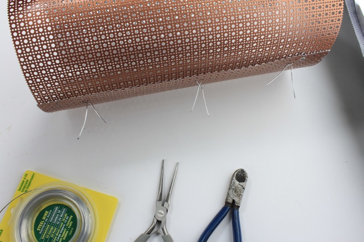 DIY Aluminum Sheet Vase