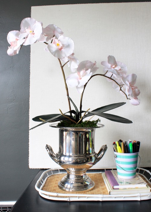 Fake Flower Arranging