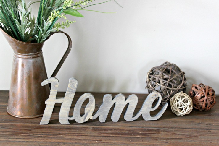 Rustic Home Sign I Pretty Handy Girl