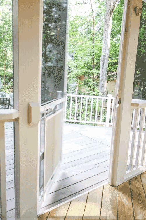 How to Replace a Screen Door Hydraulic Closer | Pretty Handy Girl