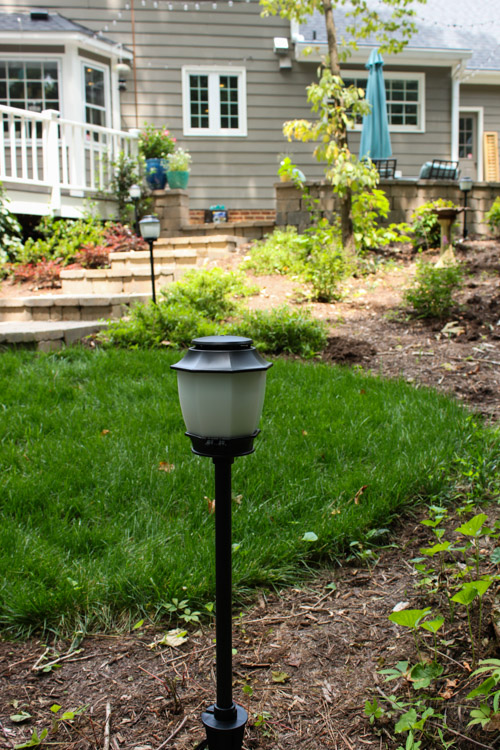 How to Install Low Voltage Landscape Lights (that also repel mosquitos!) | Pretty Handy Girl