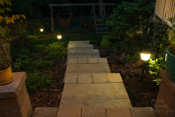 How to Install Low Voltage Landscape Lights (that also repel mosquitos!) | Pretty Handy Girl