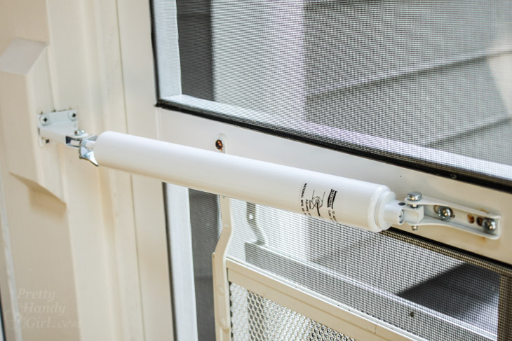 How to Replace a Screen Door Hydraulic Closer | Pretty Handy Girl