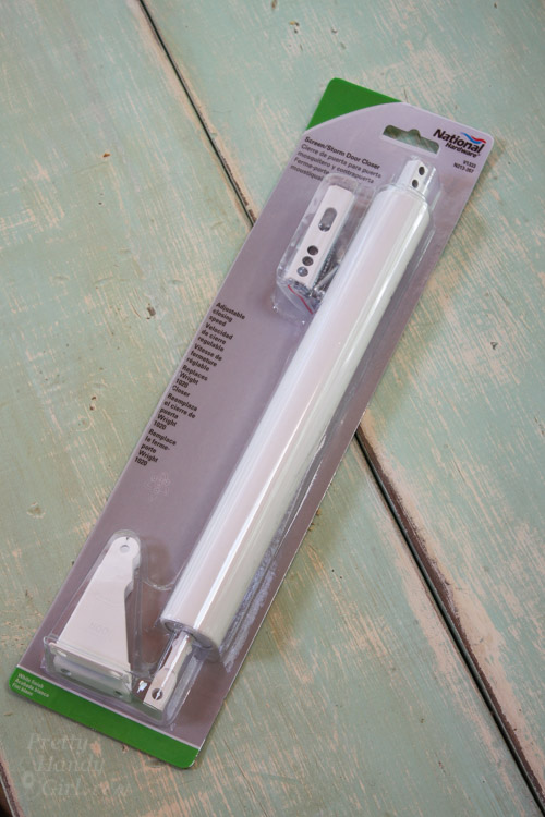 How to Replace a Screen Door Hydraulic Closer | Pretty Handy Girl