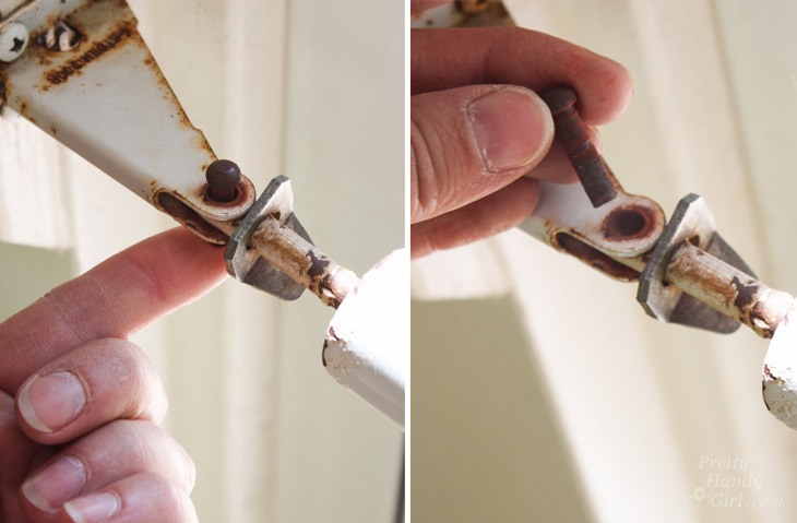 How to Replace a Screen Door Hydraulic Closer | Pretty Handy Girl
