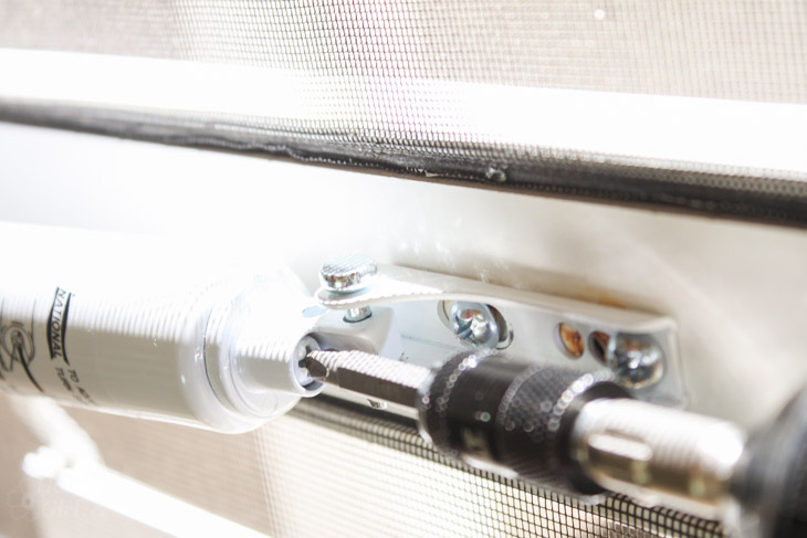 How to Replace a Screen Door Hydraulic Closer | Pretty Handy Girl