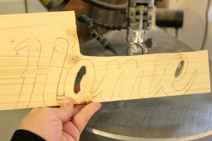 Rustic Home Sign I Pretty Handy Girl