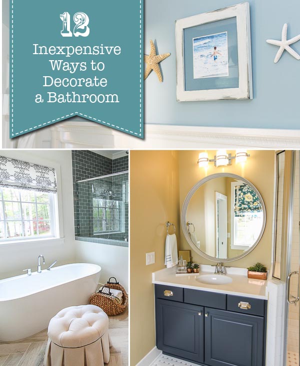 ways to decorate your bathroom