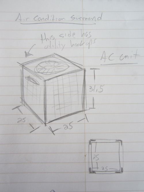 How to Make an Air Conditioner Screen from Pallets