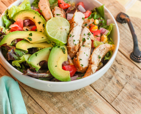 Chipotle Ranch Chicken Salad - Easy, Healthy and Delicious! | Pretty Handy Girl