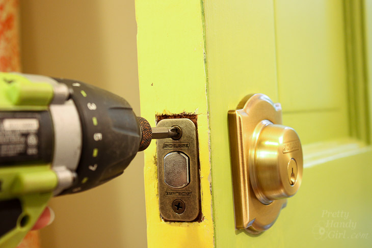 How to Replace Door Knobs | Pretty Handy Girl