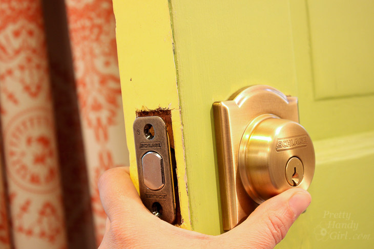 How to Replace Door Knobs | Pretty Handy Girl