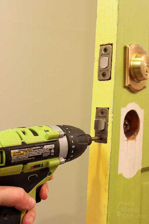 How to Replace Door Knobs | Pretty Handy Girl