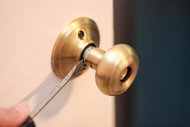 How to Replace Door Knobs | Pretty Handy Girl