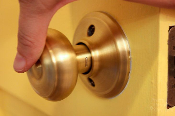 How to Replace Door Knobs | Pretty Handy Girl