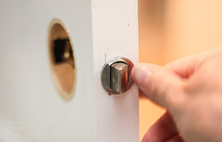 How to Replace Door Knobs | Pretty Handy Girl
