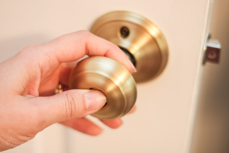 How to Replace Door Knobs | Pretty Handy Girl