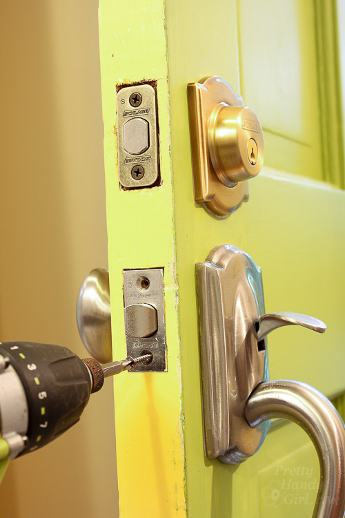 How to Replace Door Knobs | Pretty Handy Girl